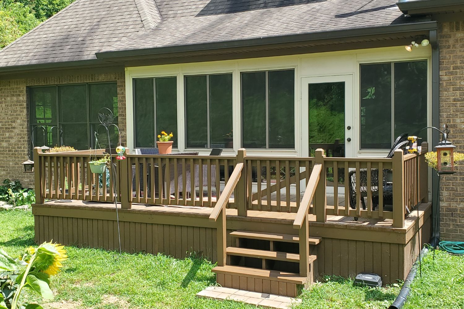 8x16 House Deck in Hartsville TN | EshCo Portable Decks